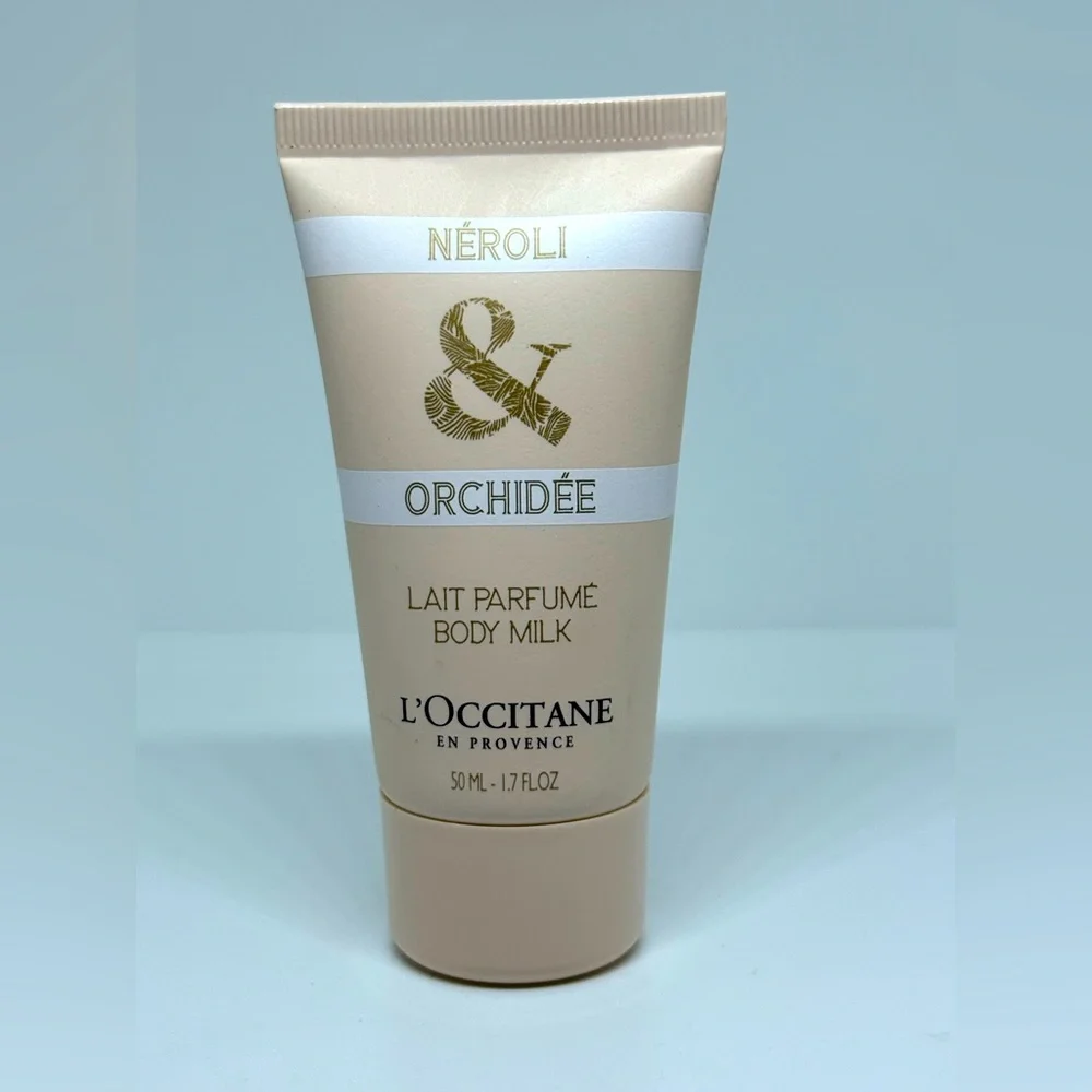 L'OCCITANE EN PROVENCE NEROLI & ORCHIDEE BODY MILK 50mL~1.7FlOz W/ORQUID NEW
